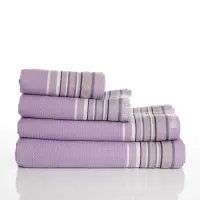 Хавлия за баня Вафла Лукс - Лилаво - Хавлия за баня Вафла Лукс - Лилаво