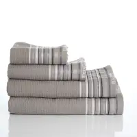 Хавлия за баня Вафла Лукс - Сиво - 766 |  Хавлия за баня Вафла Лукс - Сиво - 766