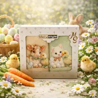 Комплект - 2 броя хавлиена кърпа с печат - Кутия - 5456 - Комплект - 2 броя хавлиена кърпа с печат - Кутия - 5456