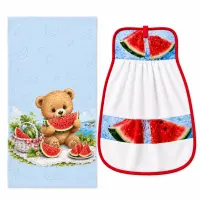 Комплект кърпи „Passion Fruits“ – Диня - 30х50 см - 5639 - 4152 | Комплект кърпи „Passion Fruits“ – Диня - 30х50 см - 5639 - 4152