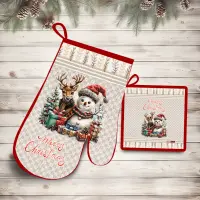 Комплект ръкохватки с коледни мотиви - 5321 - Комплект ръкохватки с коледни мотиви - 5321