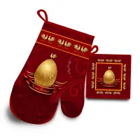 Комплект ръкохватки с великденски мотиви - 5107 - Комплект ръкохватки с великденски мотиви - 5107