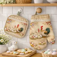 Комплект ръкохватки с великденски мотиви - 5444 - Комплект ръкохватки с великденски мотиви - 5444