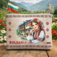 Несесер “Bulgaria” – стилен и практичен аксесоар с български мотиви - 5464 - Несесер “Bulgaria” – стилен и практичен аксесоар с български мотиви - 5464