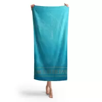 Плажна хавлия Делфин MS - Електрик - Плажна хавлия Делфин MS - Електрик