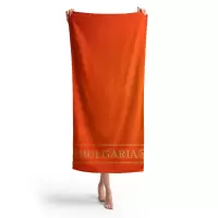 Плажна хавлия Делфин MS - Оранжев - Плажна хавлия Делфин MS - Оранжев