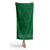 Плажна хавлия Делфин MS - Зелено - Плажна хавлия Делфин MS - Зелено