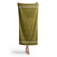 Плажна хавлия с мотив - Тютюн - Плажна хавлия с мотив - Тютюн