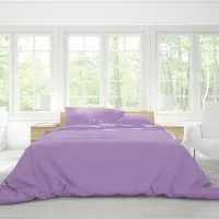 СПАЛЕН КОМПЛЕКТ РАНФОРС ЕДНОЦВЕТЕН ЛИЛАВО - 2195 | СПАЛЕН КОМПЛЕКТ РАНФОРС ЕДНОЦВЕТЕН ЛИЛАВО - 2195