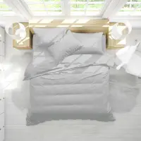 СПАЛЕН КОМПЛЕКТ РАНФОРС ЕДНОЦВЕТЕН СИВО - 2200 | СПАЛЕН КОМПЛЕКТ РАНФОРС ЕДНОЦВЕТЕН СИВО - 2200