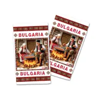 Сувенирна кърпа - Бит, традиции, обичаи 5138 - Сувенирна кърпа - Бит, традиции, обичаи 5138