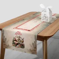 Тишлайфер за маса с коледни мотиви - 4442 - Тишлайфер за маса с коледни мотиви - 4442