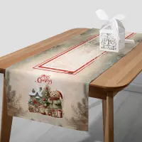 Тишлайфер за маса с коледни мотиви - 4443 - Тишлайфер за маса с коледни мотиви - 4443