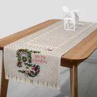 Тишлайфер за маса с коледни мотиви - 5329 - Тишлайфер за маса с коледни мотиви - 5329