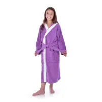 Юношески халат Маер - Лилав - 2772 | Юношески халат Маер - Лилав - 2772