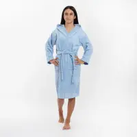 Юношески халат Нишка - светло синьо - 1914 | Юношески халат Нишка - светло синьо - 1914